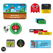 Étiquettes Essentiel - Jeux Vidéo-Clement - Impressions-LAB-ECNOM-JEUVD-CLÉMENT