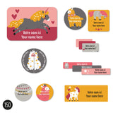 Étiquettes Essentiel - Lamas-Clement - Impressions-LAB-ECNOM-LAMA-CLÉMENT