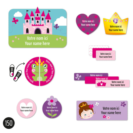 Étiquettes Essentiel - Princesses-Clement - Impressions-LAB-ECNOM-PRSS-CLÉMENT