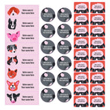 Étiquettes Scolaire - Animaux-Clement - Impressions-LAB-ECNOM-S-ANIM-CLÉMENT