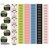 Étiquettes Scolaires - Cactus-Clement - Impressions-LAB-ECNOM-S-CACT-CLÉMENT