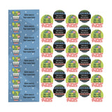 Étiquettes Scolaires - Cactus-Clement - Impressions-LAB-ECNOM-S-CACT-CLÉMENT