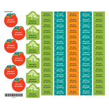 Étiquettes Scolaire - Dinosaures-Clement - Impressions-LAB-ECNOM-S-DINO-CLÉMENT