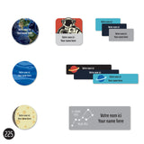 Étiquette Scolaire - Espace-Clement - Impressions-LAB-ECNOM-S-ESPA-CLÉMENT
