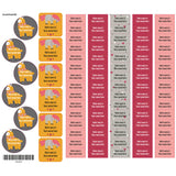 Étiquettes Scolaire - Lamas-Clement - Impressions-LAB-ECNOM-S-LAMA-CLÉMENT