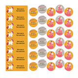 Étiquettes Scolaire - Lamas-Clement - Impressions-LAB-ECNOM-S-LAMA-CLÉMENT