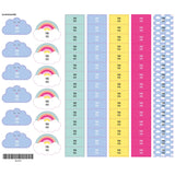 Étiquettes Scolaire - Licorne-Clement - Impressions-LAB-ECNOM-S-LICO-CLÉMENT