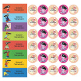 Étiquettes Scolaire - P'tit Loup-Clement - Impressions-LAB-ECNOM-S-LOUP-CLÉMENT