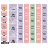 Étiquettes Scolaire - Patin (EXCLUSIVITÉ CLÉMENT X BIRDZ)-Clement - Impressions-LAB-ECNOM-S-PATI-CLÉMENT