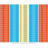 Étiquettes Scolaire - Rétro-Clement - Impressions-LAB-ECNOM-S-RETR-CLÉMENT