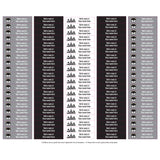 Étiquettes Scolaire - Scandinave-Clement - Impressions-LAB-ECNOM-S-SCAN-CLÉMENT