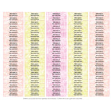 Étiquettes Scolaire - Tie-Dye 1-Clement - Impressions-LAB-ECNOM-S-TIE1-CLÉMENT