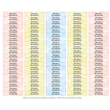 Étiquettes Scolaire - Tie-Dye 2-Clement - Impressions-LAB-ECNOM-S-TIE2-CLÉMENT