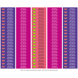 Étiquettes Scolaire - Tropical-Clement - Impressions-LAB-ECNOM-S-TROP-CLÉMENT