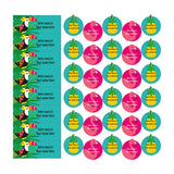 Étiquettes Scolaire - Tropical-Clement - Impressions-LAB-ECNOM-S-TROP-CLÉMENT