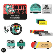 Étiquettes Essentiel - Skate-Clement - Impressions-LAB-ECNOM-SKATE-CLÉMENT