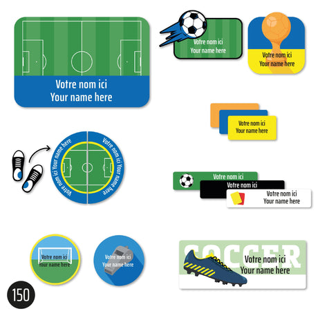 Étiquettes Essentiel - Soccer-Clement - Impressions-LAB-ECNOM-SOCCER-CLÉMENT