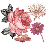 Autocollants Muraux - Fleurs-Clement - Impressions-LAB-MURAL-FLEURS-CLÉMENT