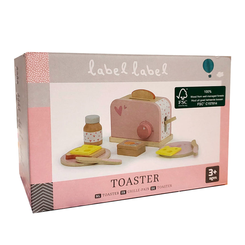 Grille-pain - Rose-Label Label-LAE-533LLWT-2459-CLÉMENT