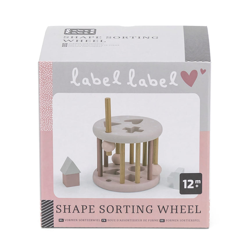 Roue De Triage Forme - Rose-Label Label-LAE-533LLWT-3434-CLÉMENT