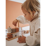 Blocs à empiler 'Cottage' - Nougat-Label Label-LAE-533LLWT34376-CLÉMENT