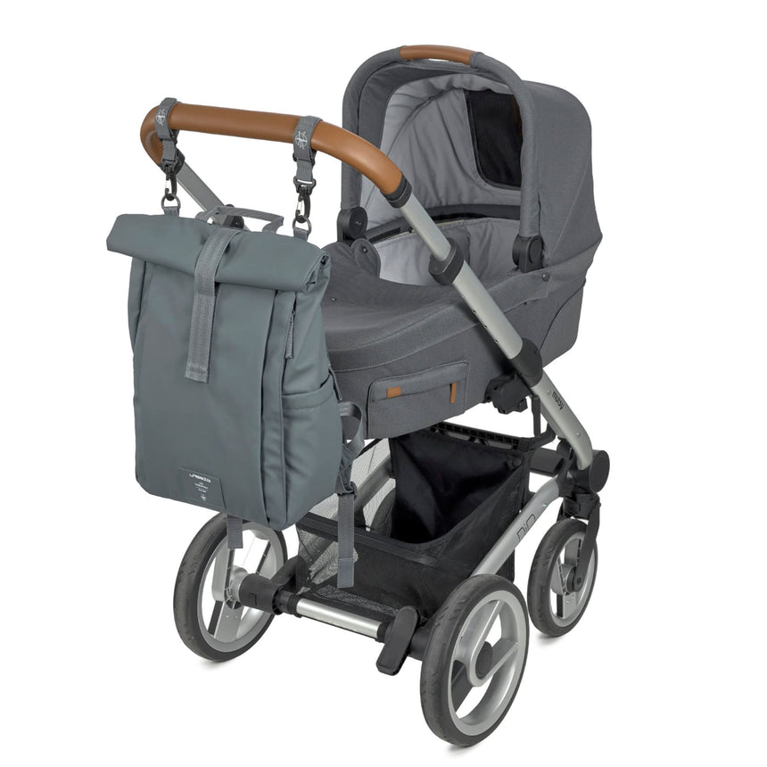 Sac à Couches à Dos Rolltop - Anthracite-Lassig-LAS-1103038236-CLÉMENT