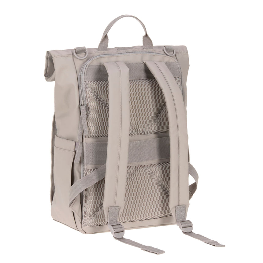 Sac à Couches à Dos Rolltop - Taupe-Lassig-LAS-1103038237-CLÉMENT