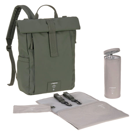 Sac à Couches à Dos Rolltop - Olive-Lassig-LAS-1103038513-CLÉMENT