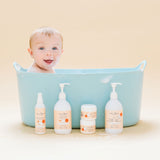 3-en-1 Cheveux, Corps et Bain Mousse pour Bébé Lavandine– 350 ml-Bleu Lavande-LAV-103EN1LADINE-CLÉMENT