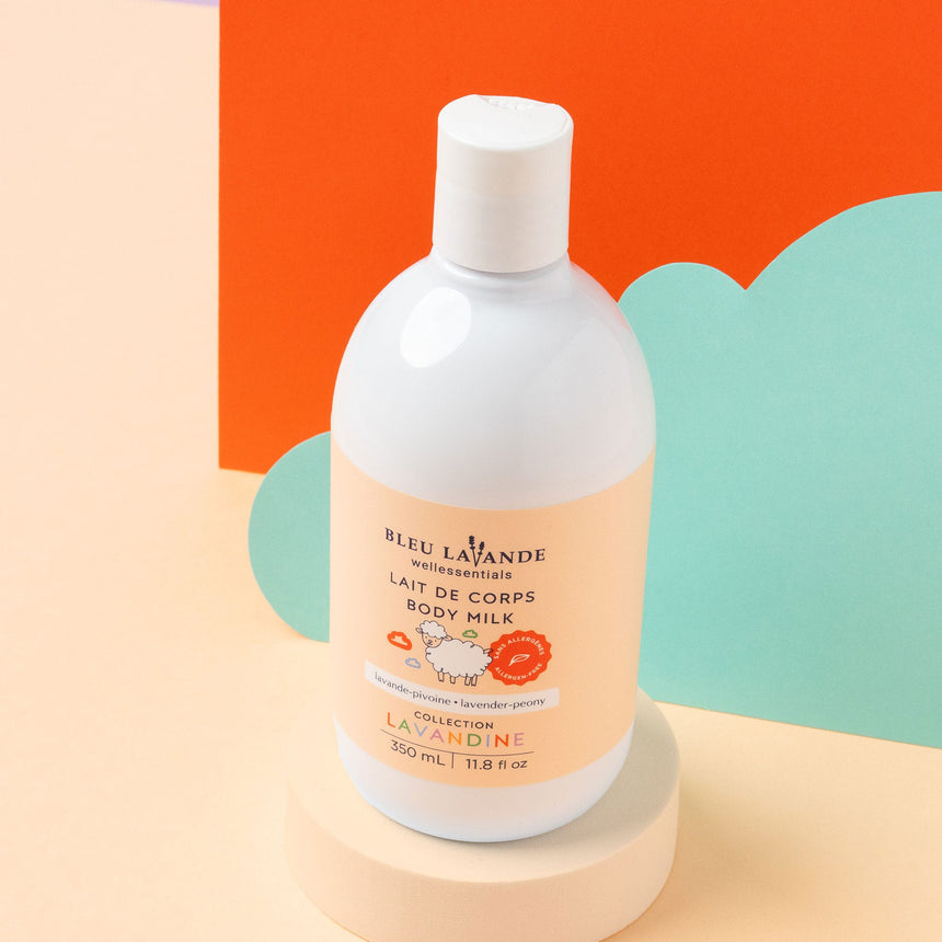 Lait de Corps pour Bébé Lavandine – 350 ml-Bleu Lavande-LAV-10LAICLADINE-CLÉMENT