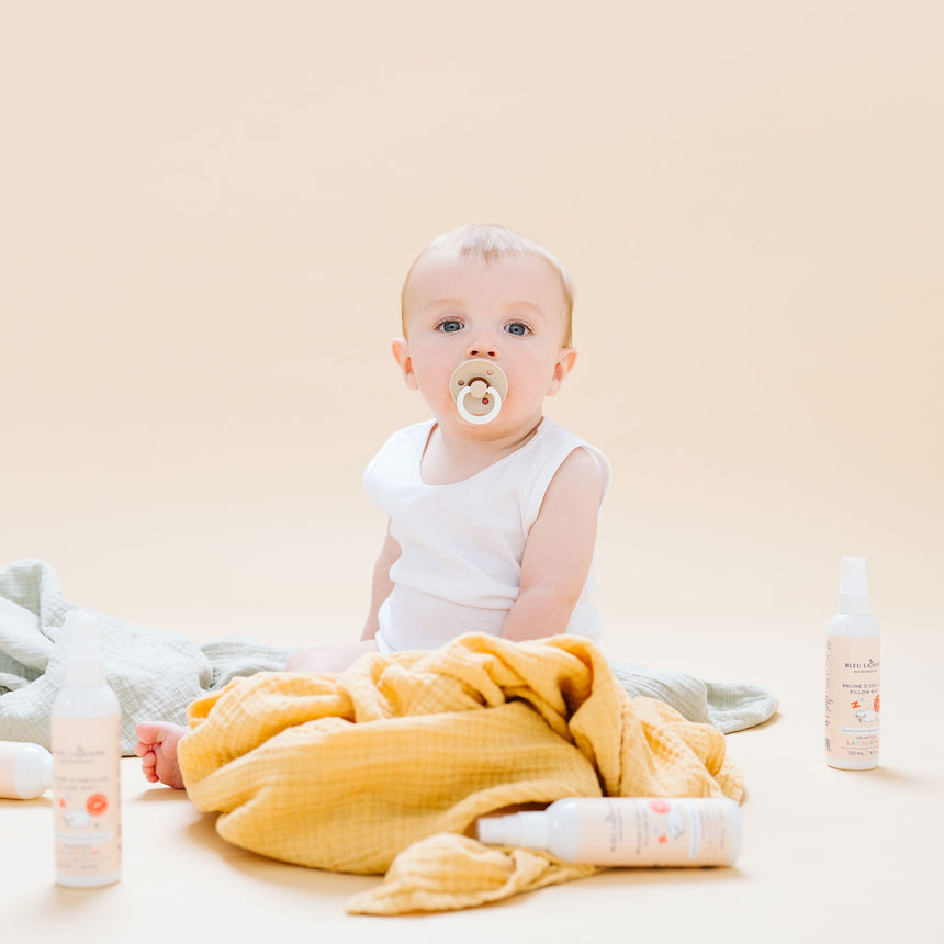 Bruine d’Oreiller pour Bébé Lavandine – 120 ml-Bleu Lavande-LAV-15EAULADINE-CLÉMENT