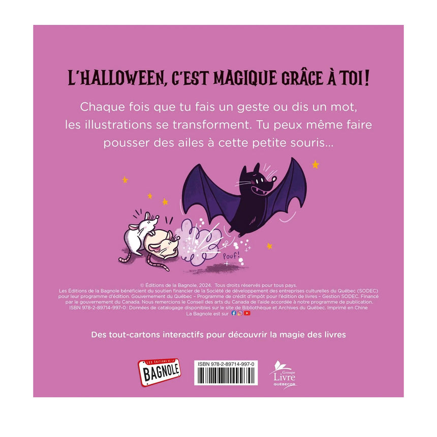 Fais apparaître la magie d'Halloween-Clement - Librairie-LBG-875830-CLÉMENT