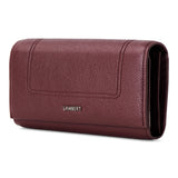 Portefeuille Alondra en cuir vegan - Cassis-Lambert-LBT-ALONDRACASPB-CLÉMENT