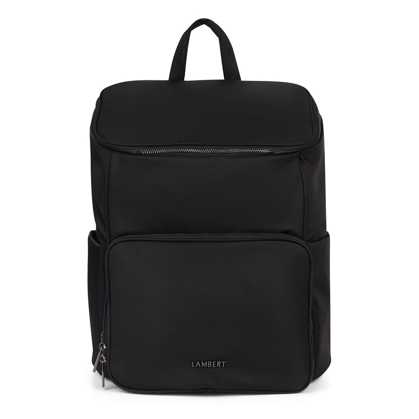 Sac à Couches + Tapis à Langer Anabelle - Noir-Lambert-LBT-ANABELLEBLK-CLÉMENT