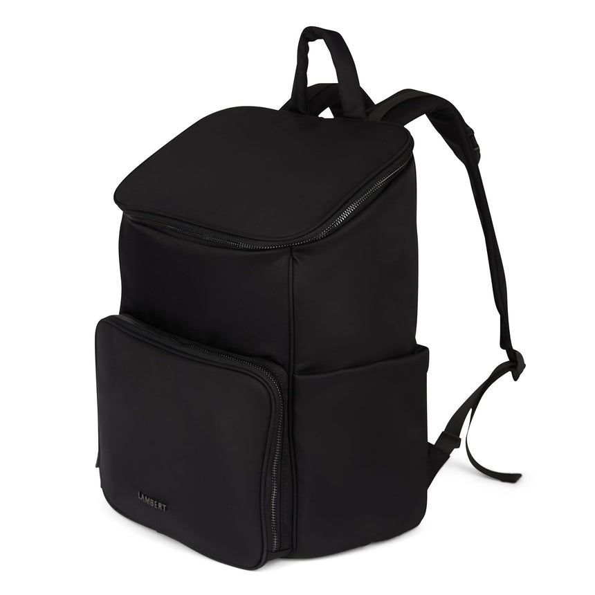 Sac à Couches + Tapis à Langer Anabelle - Noir-Lambert-LBT-ANABELLEBLK-CLÉMENT