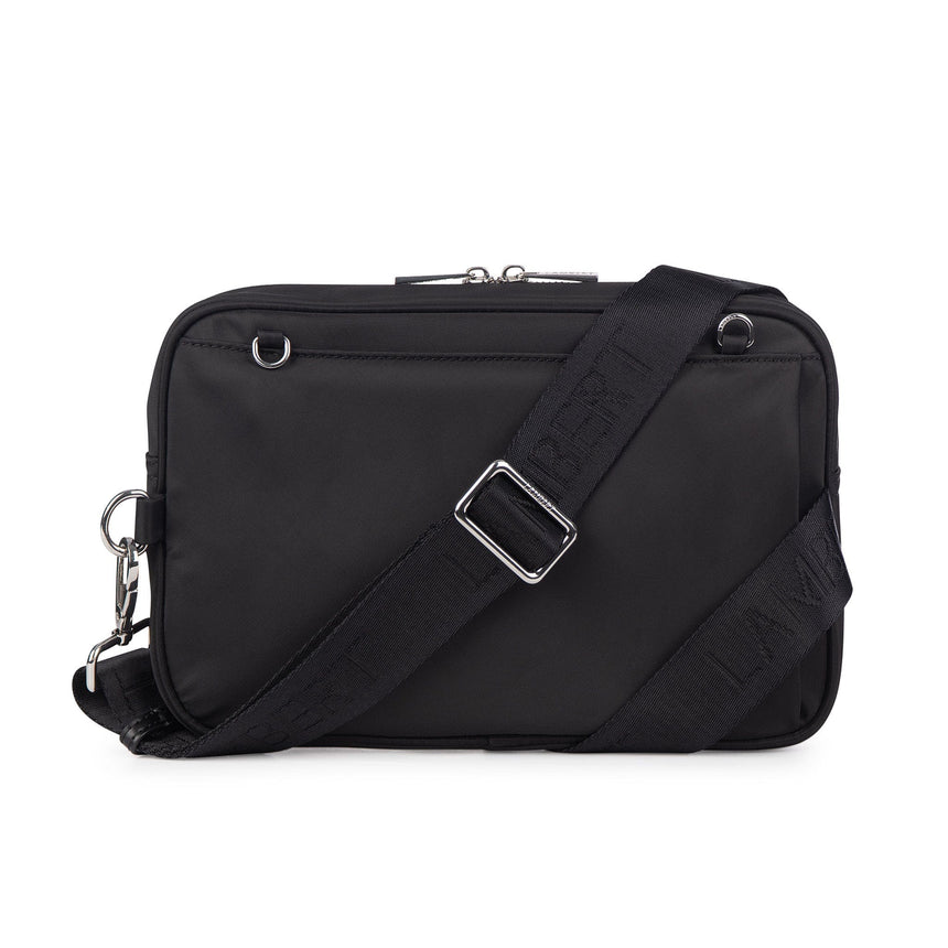 Petit Sac à Couches + Tapis à Langer Annika - Noir-Lambert-LBT-ANNIKABLKNYL-CLÉMENT