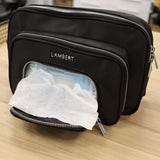 Petit Sac à Couches + Tapis à Langer Annika - Noir-Lambert-LBT-ANNIKABLKNYL-CLÉMENT