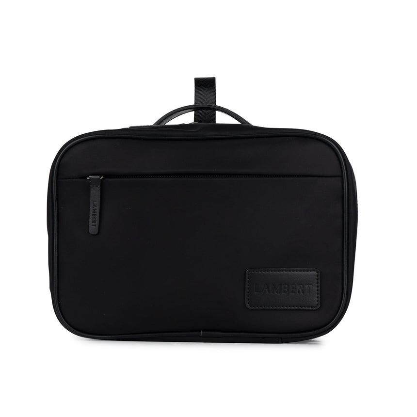 Trousse Casey en Nylon - Noir-Lambert-LBT-CASEYBLKNYL-CLÉMENT
