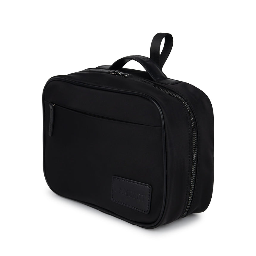 Trousse Casey en Nylon - Noir-Lambert-LBT-CASEYBLKNYL-CLÉMENT
