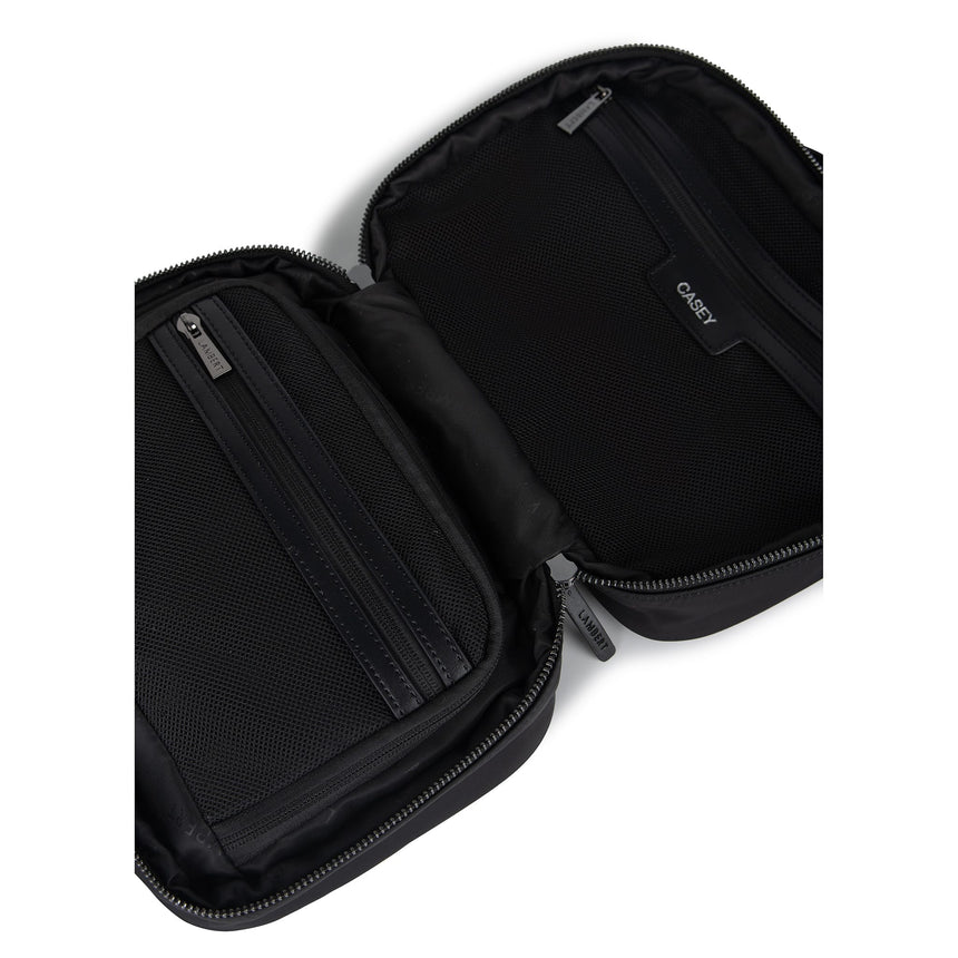 Trousse Casey en Nylon - Noir-Lambert-LBT-CASEYBLKNYL-CLÉMENT