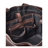 Sac fourre-tout Danyka en cuir vegan - Espresso-Lambert-LBT-DANYKACCSM-CLÉMENT