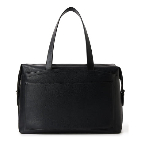 Sac de voyage Edmonton en cuir vegan - Noir-Lambert-LBT-EDMONTONBKPB-CLÉMENT