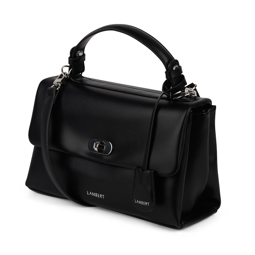 Sac À Main Freya - Noir-Lambert-LBT-FREYABLKSMO-CLÉMENT