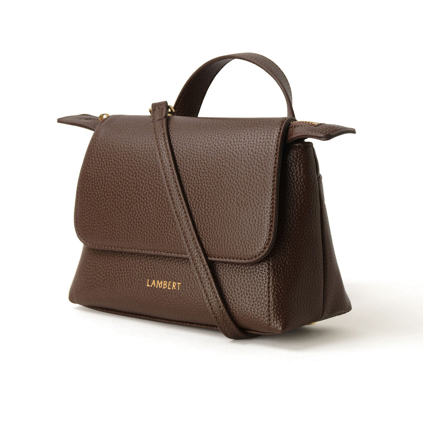 Sac À Main Ginny - Chocolat-Lambert-LBT-GINNYCCPEB-CLÉMENT