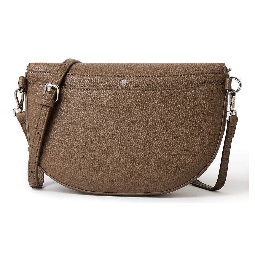 Sac banane Lauren en cuir vegan - Taupe-Lambert-LBT-LAURENTAPB-CLÉMENT