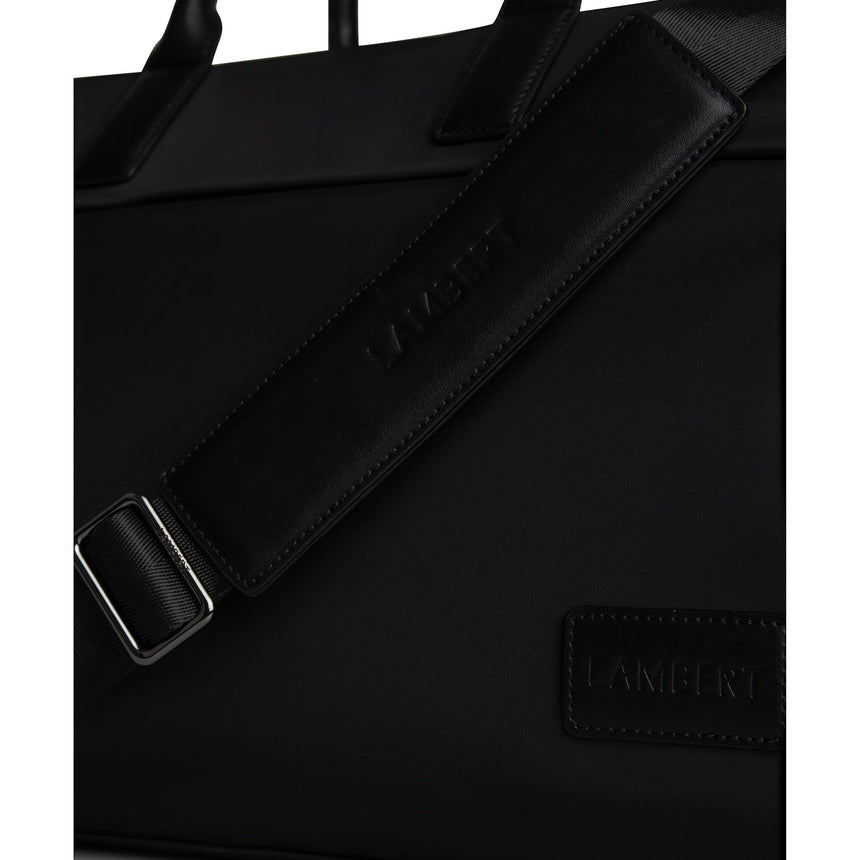 Sac Fourre-Tout London Nylon Recyclé - Noir-Lambert-LBT-LONDONBLKNYL-CLÉMENT