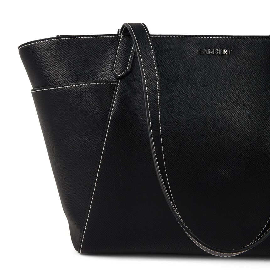 Sac Fourre-tout Opale - Noir-Lambert-LBT-OPALEBLKEPI-CLÉMENT