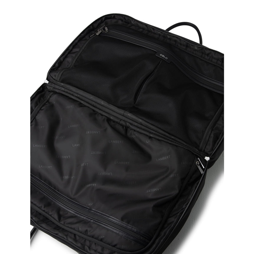 Sac Fourre-Tout Oslo Nylon Recyclé - Noir-Lambert-LBT-OSLOBLKNYL-CLÉMENT