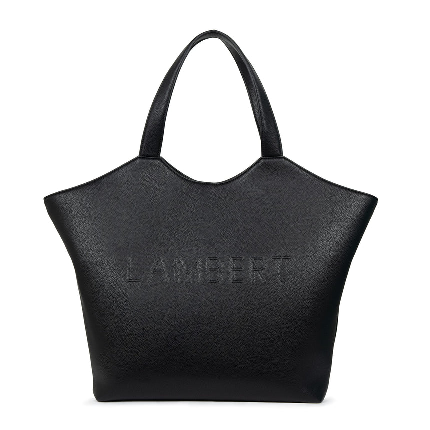Sac Fourre-Tout Sheila - Noir-Lambert-LBT-SHEILABLKPB-CLÉMENT