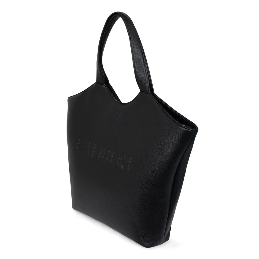 Sac Fourre-Tout Sheila - Noir-Lambert-LBT-SHEILABLKPB-CLÉMENT